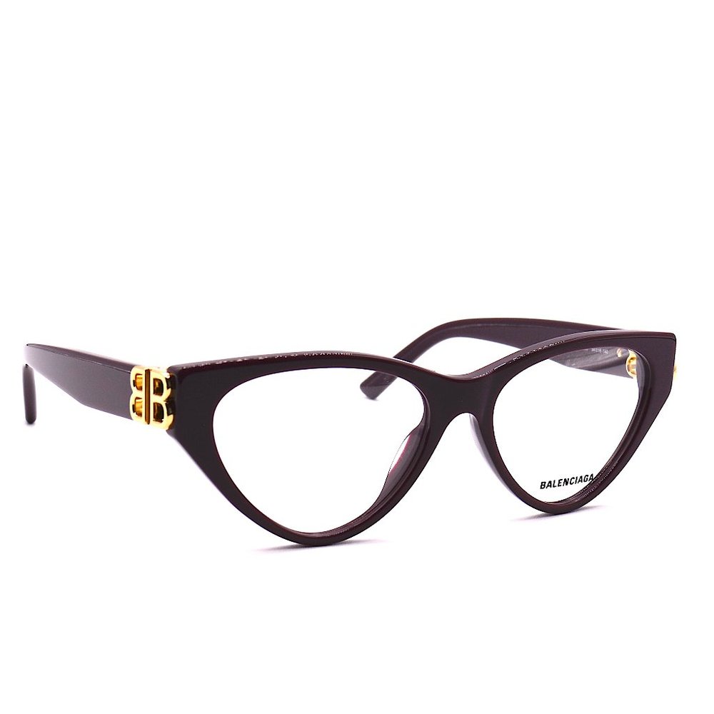 NEW BALENCIAGA BB0172O 003 VIOLET AUTHENTIC EYEGLASSES FRAME - Picture 3 of 15